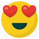 In Love Emoji  Icon