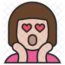 Love In Love Heart Eyes Icon