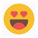 In Love Emoji Emoticons Icon