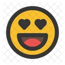 In Love Emoji Emoticons Icon