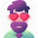 In Love Love Heart Icon
