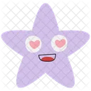 In Love Sticker Emoji Icon