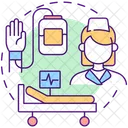 In patient residential treatment  Icon