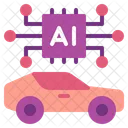 Ai In Transportation Artificial Intelligence Technology Icon