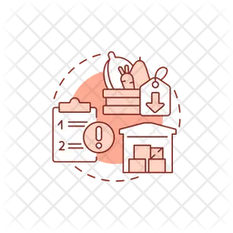 Inadequate storage conditions  Icon
