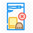 Inadmissible Evidence Crime Icon