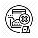 Inadmissible Evidence Crime Icon