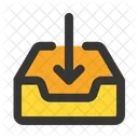 Inbox Storage Archive Icon