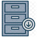 Inbox Drawer Cabinet Icon