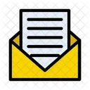 Inbox Message Open Icon
