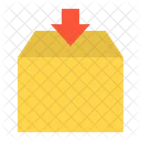 Inbox Arrow Box Icon