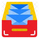 Inbox Mails Cabinet Icon
