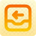 Inbox-arrow-left  Icon