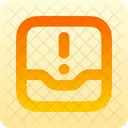 Inbox-exclamation  Icon