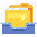 Inbox Folder Storage Archive Icon
