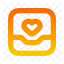 Inbox Heart Business Message Icon
