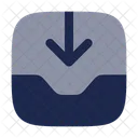 Inbox In Online Connection Icon