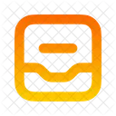 Inbox Minus Icon