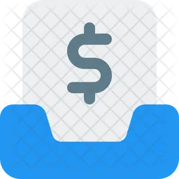 Inbox Payment  Icon