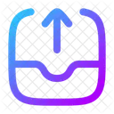 Inbox-upload  Icon