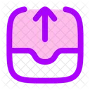 Inbox Upload Icon