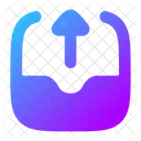 Inbox Upload Icon