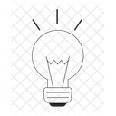 Incandescent light bulb  Icon