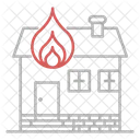 Incendio domestico  Icon