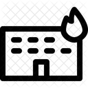 Construção de fogo  Ícone