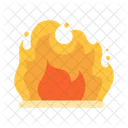 Fuego Llama Desastre Icon