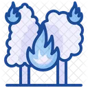 Incendio Forestal Fuego Llama Icon