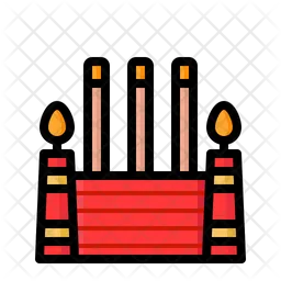Incense candle  Icon