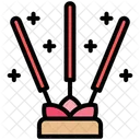 Incense Stick Relaxation Fragrance Icon