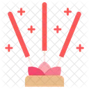 Incense Stick Relaxation Fragrance Icon