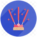 Incense Stick Relaxation Fragrance Icon