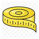 Measurement Measuring Scale Measuring Tape Icon
