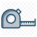 Inches Tape Measurement Tape Tailors Tape Icon