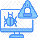 Incident Warning Alert Icon