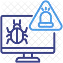Incident Warning Alert Icon