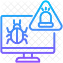 Incident Warning Alert Icon