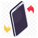 Inclinacao Movel Inclinacao Do Telefone Smartphone Icon