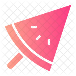 Inclinated Watermelon Ice Cream  Icon