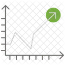 Incline Chart  Icon