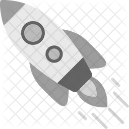 Inclined Rocket  Icon