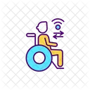 Inclusione Digitale Per Persone Disabili Disabilita Disabili Icon