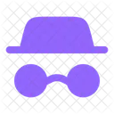 Incognito Espiao Detetive Ícone