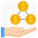 Income Receive Money Icon