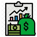Income Growth Graph Icon