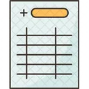 Income Statement Accounting Icon