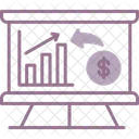 Income Chart Presentation Income Icon